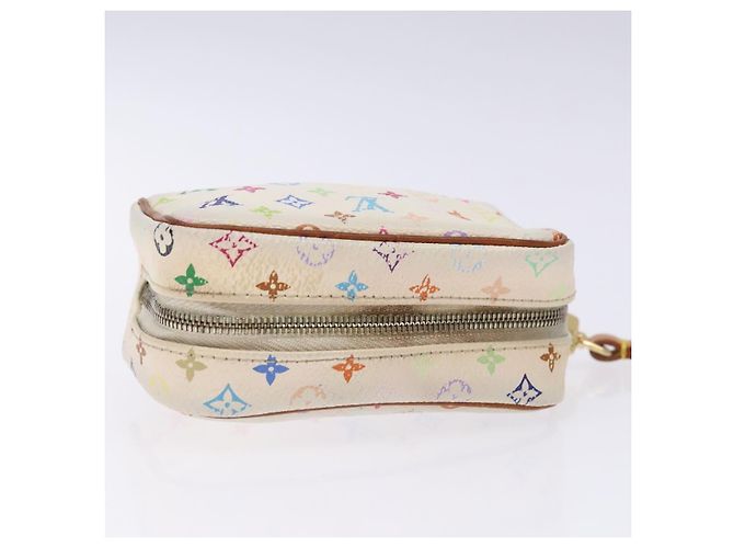 LOUIS VUITTON Trousse Wapity Multicolore Monogramma Bianco M58033 LV Auth 131822 - vista 6