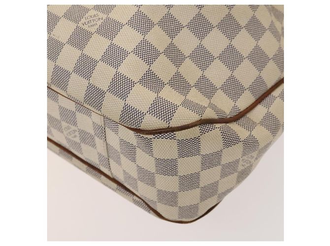 LOUIS VUITTON Borsa Tote Evora MM Damier Azur 2way N41133 LV Auth 130013 - vista 10