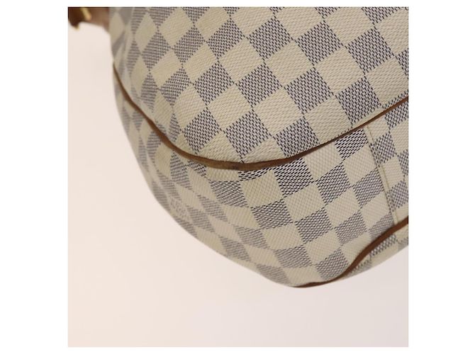 LOUIS VUITTON Borsa Tote Evora MM Damier Azur 2way N41133 LV Auth 130013 - vista 13