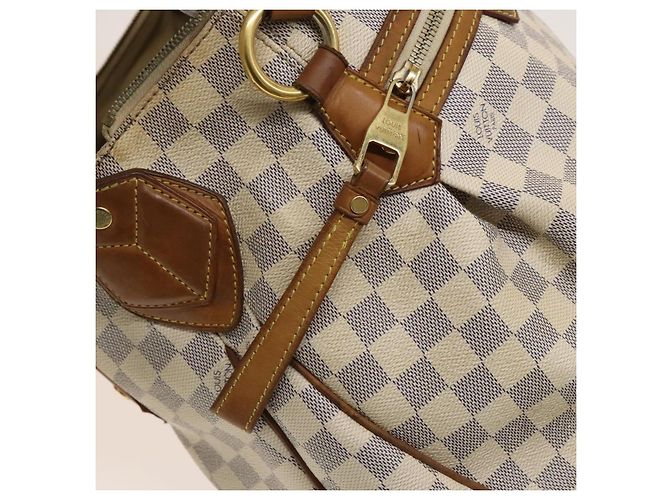 LOUIS VUITTON Borsa Tote Evora MM Damier Azur 2way N41133 LV Auth 130013 - vista 22