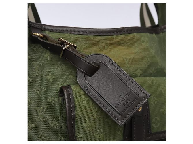 LOUIS VUITTON Borsa Mini Bussus Marie Kate Monogramma TST Khaki M92324 Auth bs27051 Cachi - vista 19