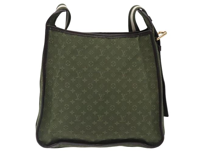 LOUIS VUITTON Borsa Mini Bussus Marie Kate Monogramma TST Khaki M92324 Auth bs27051 Cachi - vista 2