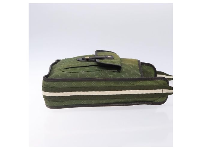 LOUIS VUITTON Borsa Mini Bussus Marie Kate Monogramma TST Khaki M92324 Auth bs27051 Cachi - vista 3