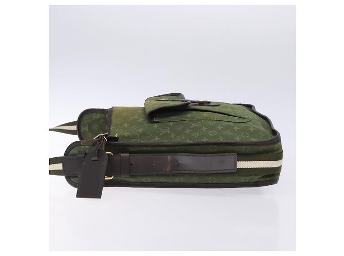 LOUIS VUITTON Borsa Mini Bussus Marie Kate Monogramma TST Khaki M92324 Auth bs27051 Cachi - vista 4