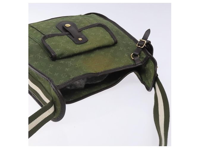 LOUIS VUITTON Borsa Mini Bussus Marie Kate Monogramma TST Khaki M92324 Auth bs27051 Cachi - vista 6