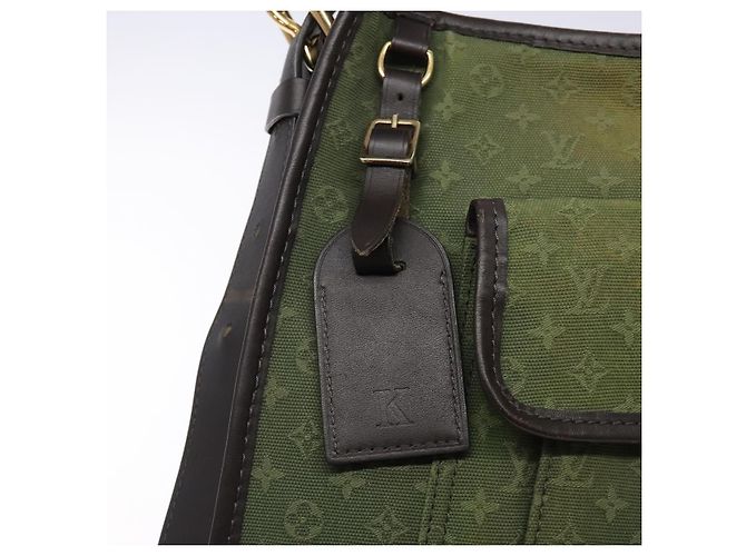 LOUIS VUITTON Borsa Mini Bussus Marie Kate Monogramma TST Khaki M92324 Auth bs27051 Cachi - vista 9