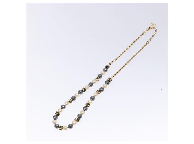 COLLIER CLIMIE ARRIVA LOUIS VUITTON en métal doré M66772 Auth 131857V - vue 2