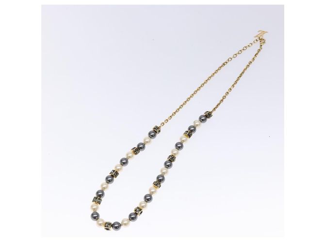 COLLIER CLIMIE ARRIVA LOUIS VUITTON en métal doré M66772 Auth 131857V - vue 6