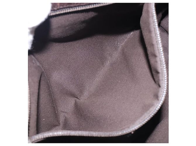 Borsa a Spalla GG Canvas Gucci Beige Argento 114273 Auth gh243 - vista 20