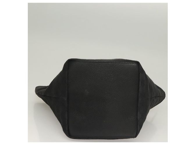 Borsa tote Gucci GG Canvas Web Sherry Line Nera Argento 131228 Auth fm4817 Nero - vista 9