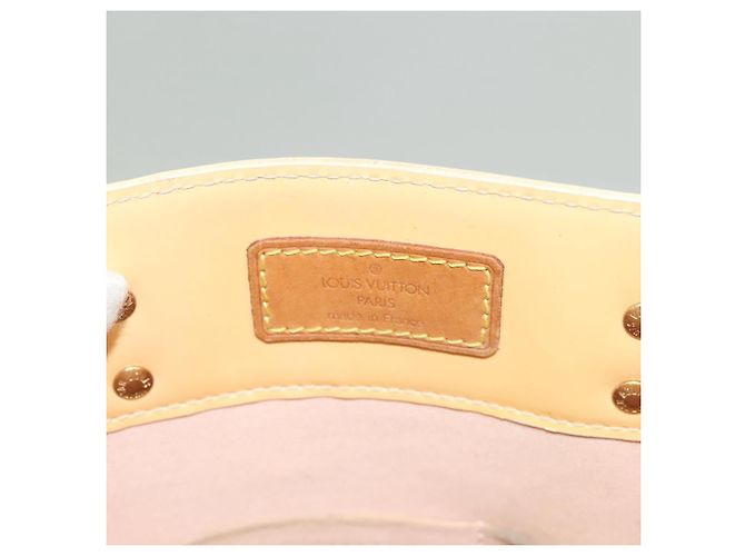 LOUIS VUITTON Handtasche Vernis Reade MM Marshmallow Pink M91304 LV Auth 131484 - Ansicht 17