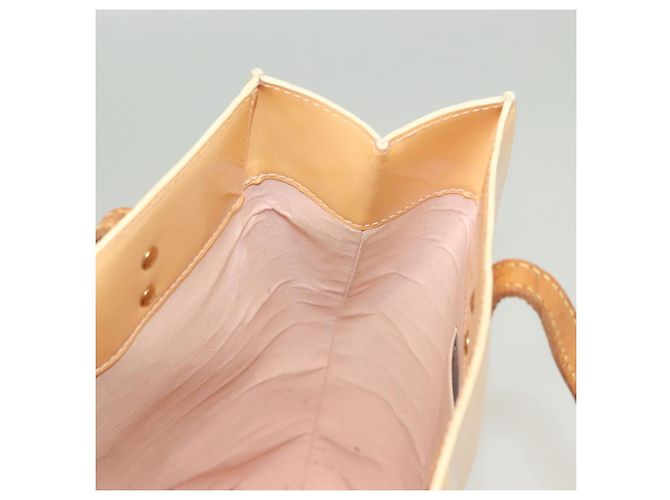 LOUIS VUITTON Handtasche Vernis Reade MM Marshmallow Pink M91304 LV Auth 131484 - Ansicht 19
