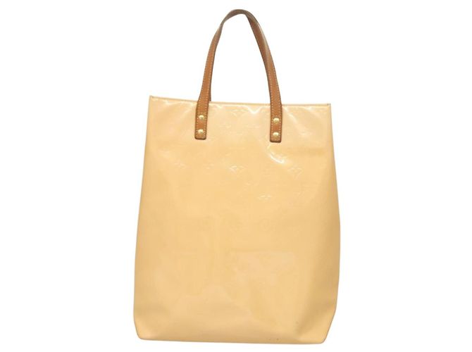 LOUIS VUITTON Handtasche Vernis Reade MM Marshmallow Pink M91304 LV Auth 131484 - Ansicht 2