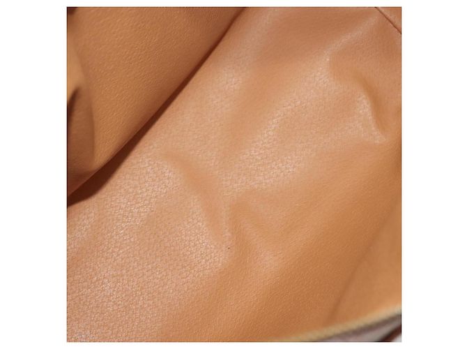 Céline Borsa a mano in tela Macadam CELINE in pelle PVC marrone oro Auth fm4799 D'oro - vista 17