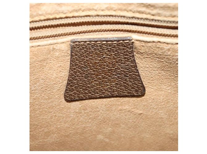 Gucci Bolso de Hombro GG Supreme PVC Beige Oro Auth ep9876 Dorado - vista 15