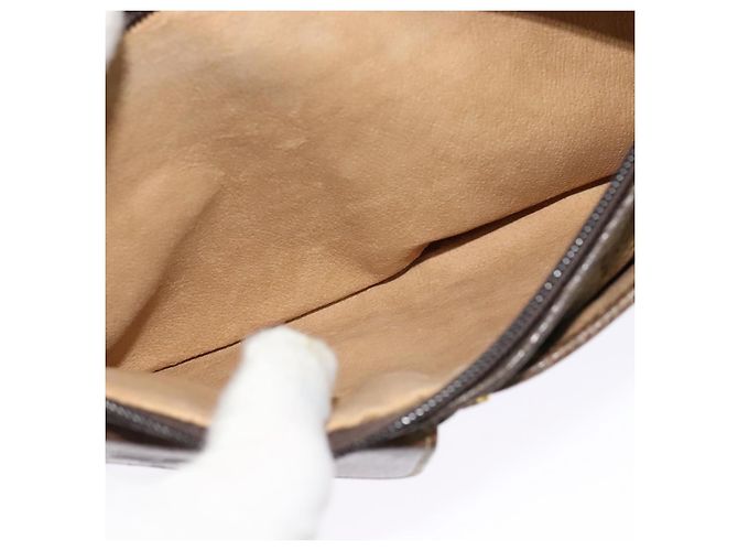 Gucci Bolso de Hombro GG Supreme PVC Beige Oro Auth ep9876 Dorado - vista 19