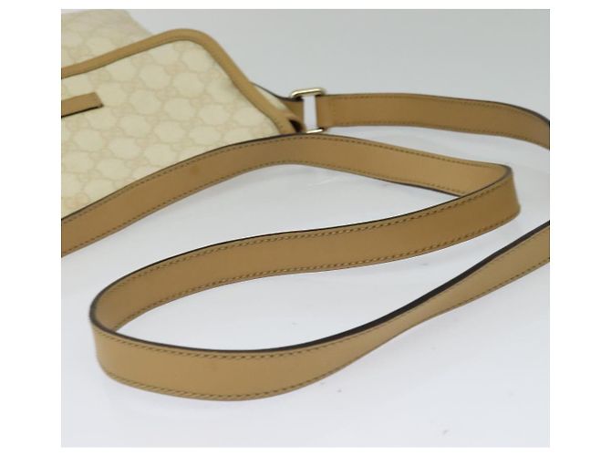 Gucci Borsa a spalla GG Supreme in PVC bianco e oro 223666 Auth ep9826 D'oro - vista 7