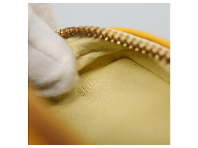 LOUIS VUITTON Borsa Wooster Monogram Vernis Giallo Lime M91075 Auth LV ep9753 D'oro - vista 20