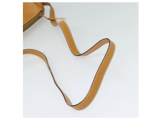 Gucci Borsa a Spalla Micro GG Supreme PVC Beige Oro 001 115 4001 Auth gh314 D'oro - vista 7