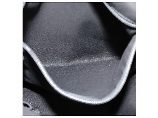 Borsa a Spalla GG Canvas Gucci Nera Argento 145857 Auth gh242 Nero - vista 21