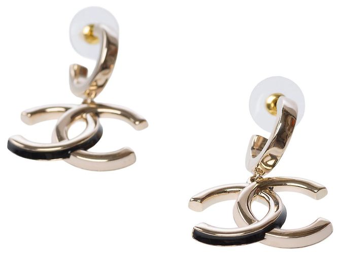 Gioielli CHANEL CC in Metallo Dorato - 102796 D'oro - vista 4