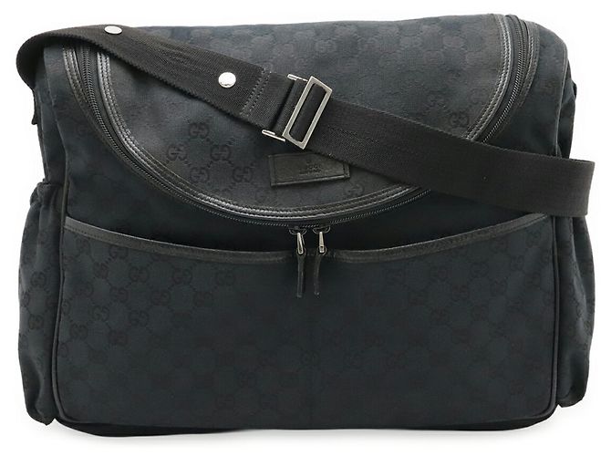 Gucci GG Canvas Muttertasche Schwarz - Ansicht 2