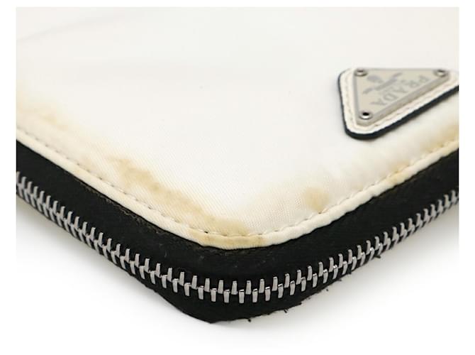 Borsa a tracolla per smartphone Prada Bianco - vista 4