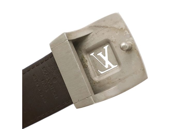 Louis Vuitton Monogram Santur LV Cut Gürtel Braun Monogramm - Ansicht 5