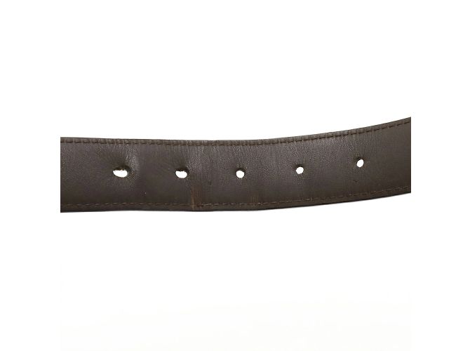 Louis Vuitton Monogram Santur LV Cut Gürtel Braun Monogramm - Ansicht 8