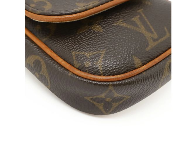 Borsa a Spalla Mini Pochette Cancun Monogram Louis Vuitton Marrone - vista 4