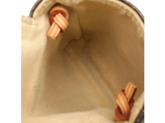 Borsa a Spalla Mini Pochette Cancun Monogram Louis Vuitton Marrone - vista 7