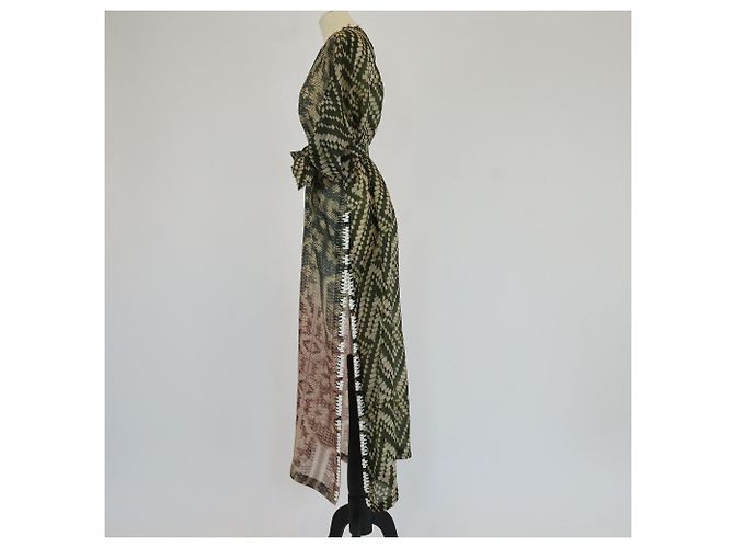 Biyan Multicolor Beaded Crystal & Embellished Three-Quarter Sleeve Kaftan Multiple colors - view 2