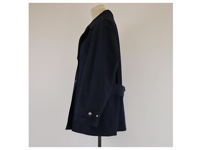 Giacca doppiopetto interna obliqua blu navy Christian Dior - vista 2