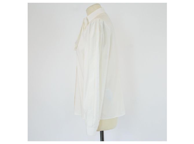 Camisa blanca de manga larga con botones de popelina Gucci - vista 2