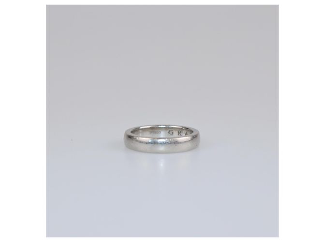 Anello in Platino D Shape Graff Taglia 49.5 - vista 2