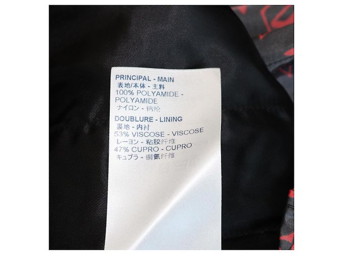 Louis Vuitton Black/Red Monogram Drawstring Track Pants - view 7