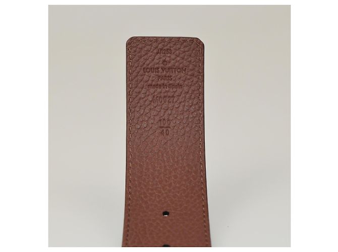 Louis Vuitton Black/Brown 40mm LV Tilt Reversible Belt - view 3