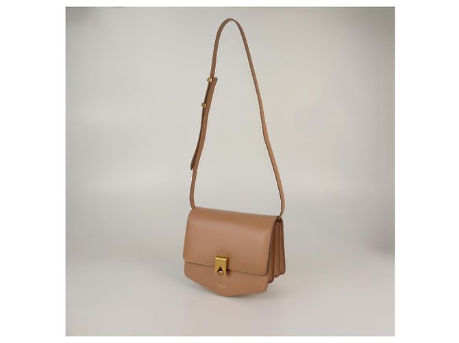 Bolsa de Ombro Le Papa Grande Bege Alaïa - vista 2