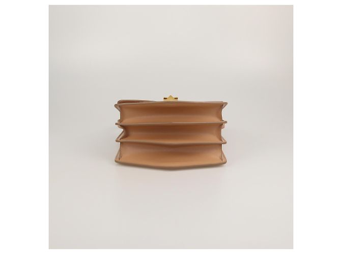 Bolsa de Ombro Le Papa Grande Bege Alaïa - vista 4