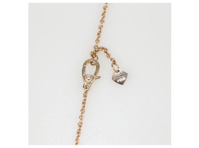 Collana pendente Coco Crush in oro rosa 18K con diamanti Chanel - vista 4