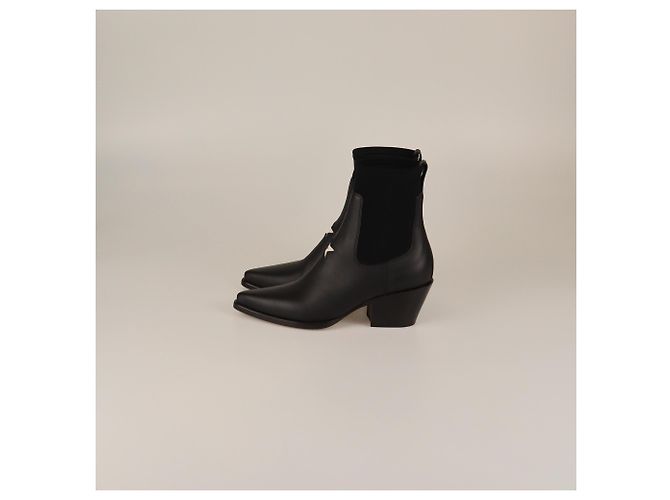 Botines negros L.A de Christian Dior - vista 4