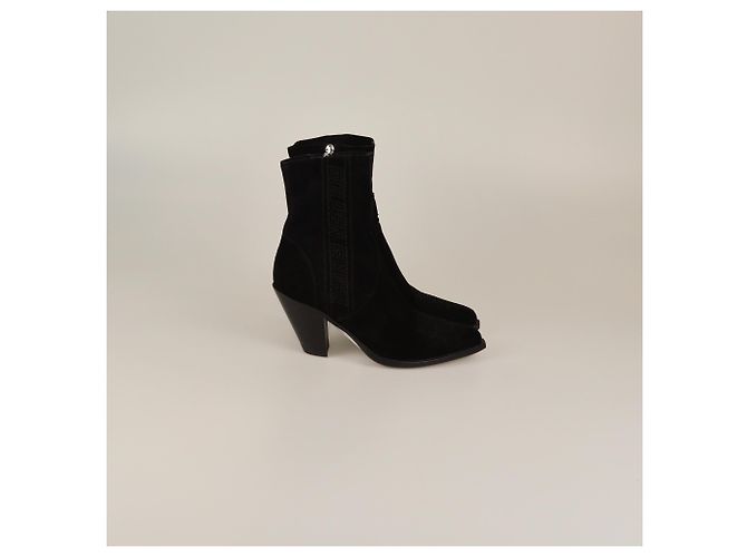 Botas Debie Negras de Punta Afila Golden Goose Negro - vista 3