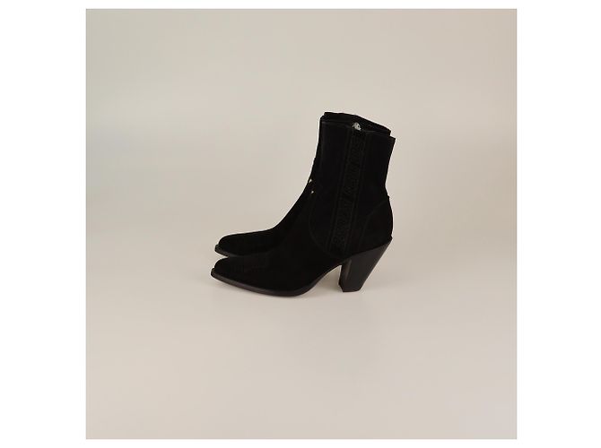 Botas Debie Negras de Punta Afila Golden Goose Negro - vista 4