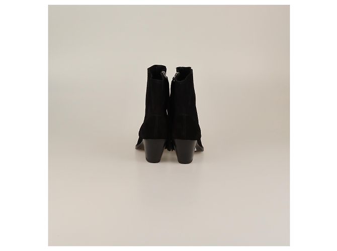 Botas Debie Negras de Punta Afila Golden Goose Negro - vista 5