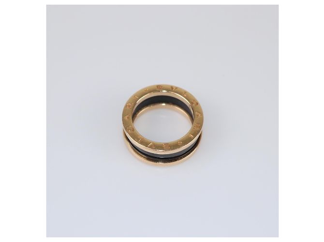 Bulgari Anello B.zero1 in ceramica e oro rosa 18k Bvlgari 52 D'oro - vista 5