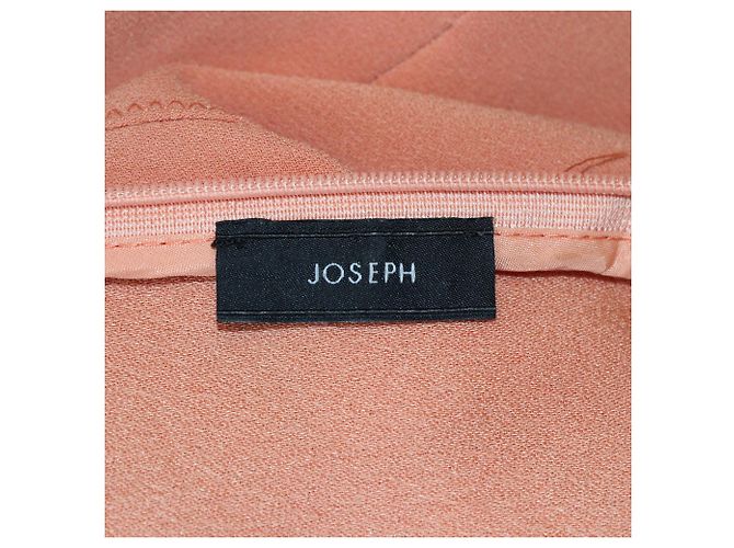 Vestido skater de crepé con paneles Joseph Peach Melocotón - vista 5