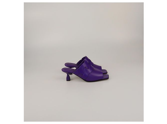 Hermès Sandali Hermes Purple Hanna 55 Porpora - vista 3