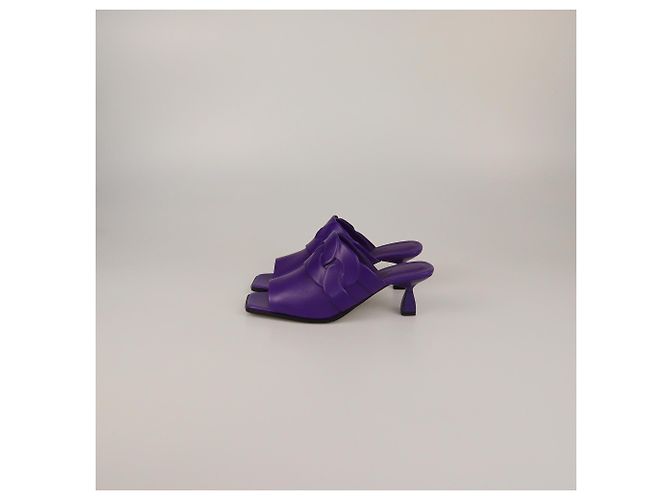 Hermès Sandali Hermes Purple Hanna 55 Porpora - vista 4