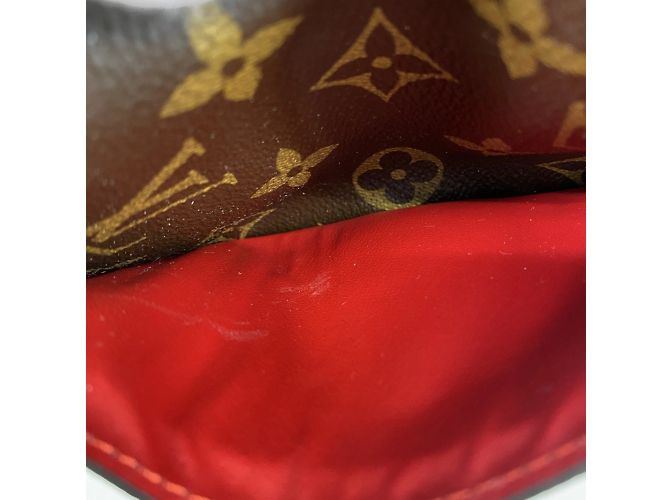 Portafoglio Compatto Pallas Monogramma Louis Vuitton Marrone Fuschia - vista 10