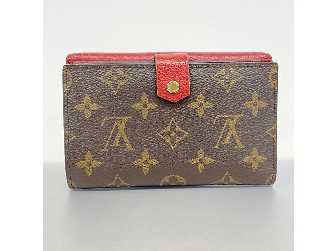 Portafoglio Compatto Pallas Monogramma Louis Vuitton Marrone Fuschia - vista 12